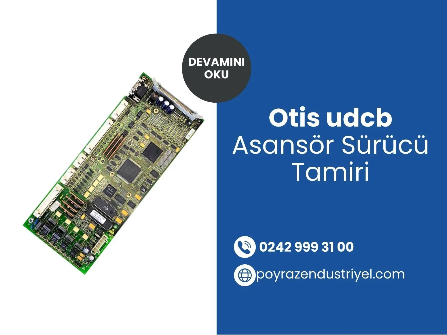 Otis Udcb Asansör Sürücü Tamiri